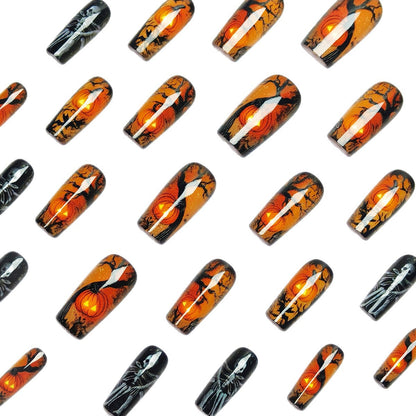Halloween-Themed Artistic Nail Art Acalora