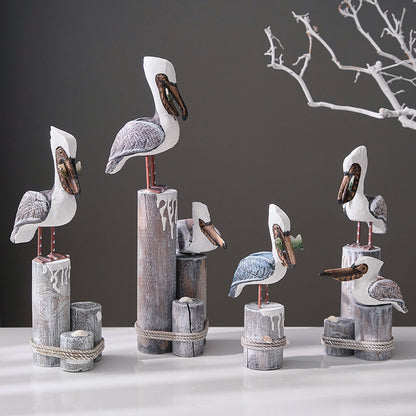 Handmade Seagull Figurine