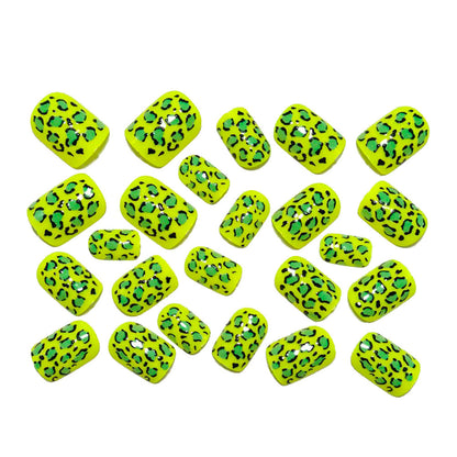 Artificial nails with modern leopard print Acalora