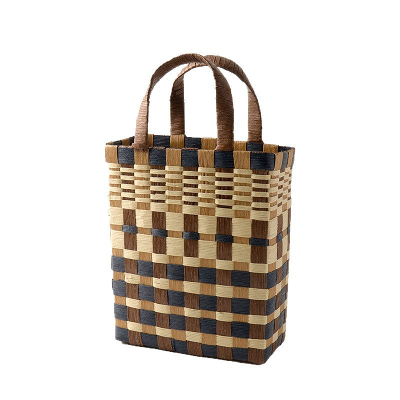 Handwoven shopping basket Acalora