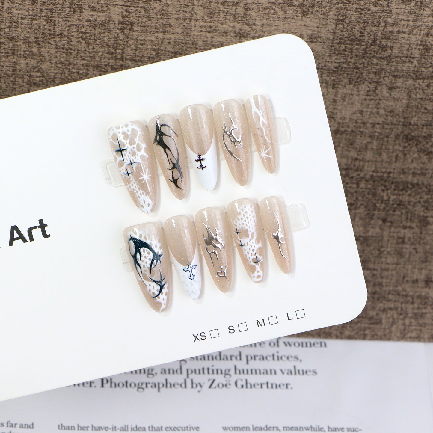 Press-On Nail Art Acalora