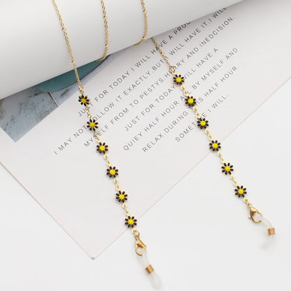 Floral Themed Eyewear Chain Acalora