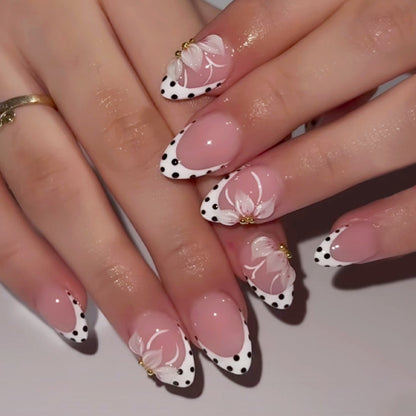 Elegant Articulated Press-On Nail Set Acalora