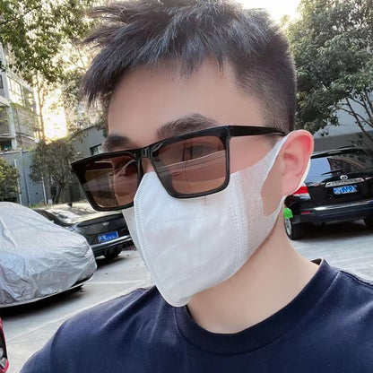 Men's Square Frame Fashion Sunglasses Bowlift