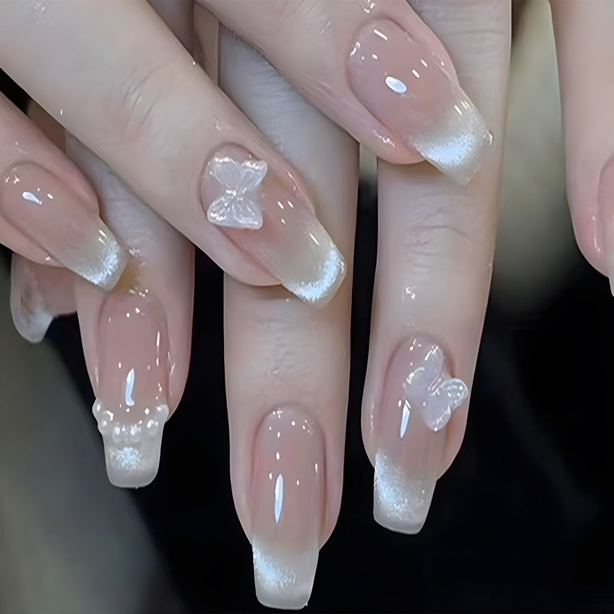 Elegant Stiletto Press-On Nail Art Set Acalora 1788496342