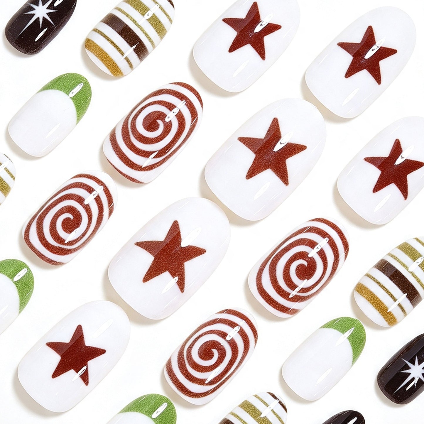 Artistic Themed Nail Art Set Acalora