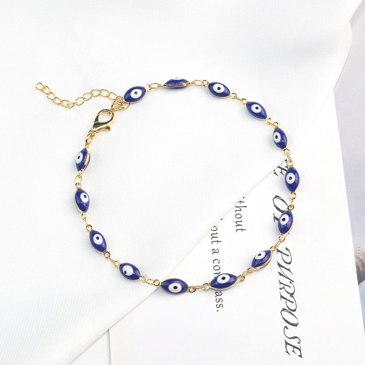 Decorative Evil Eye Necklace Acalora