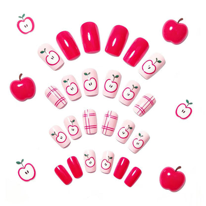 Creative Apple-Themed Nail Art Acalora 1788155498