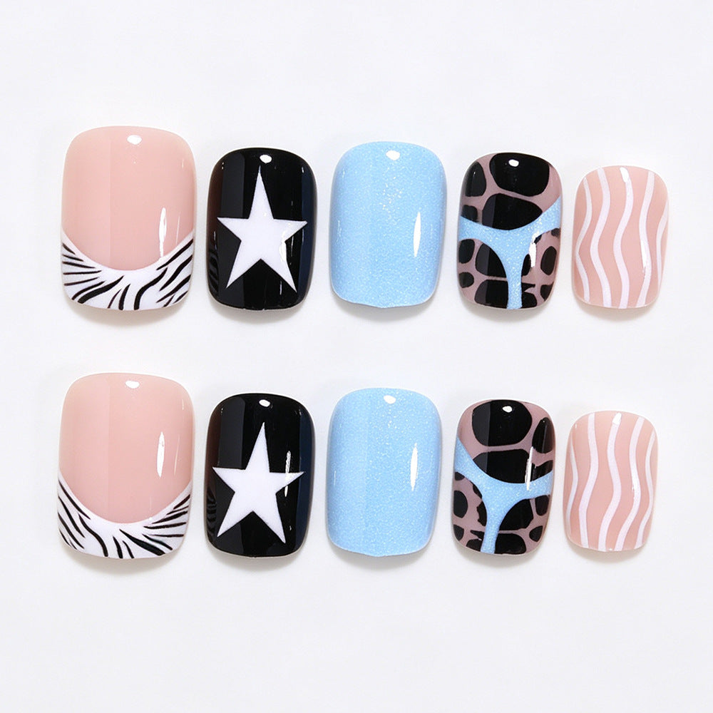 Artistic Decorative Press-On Nail Art Set Acalora