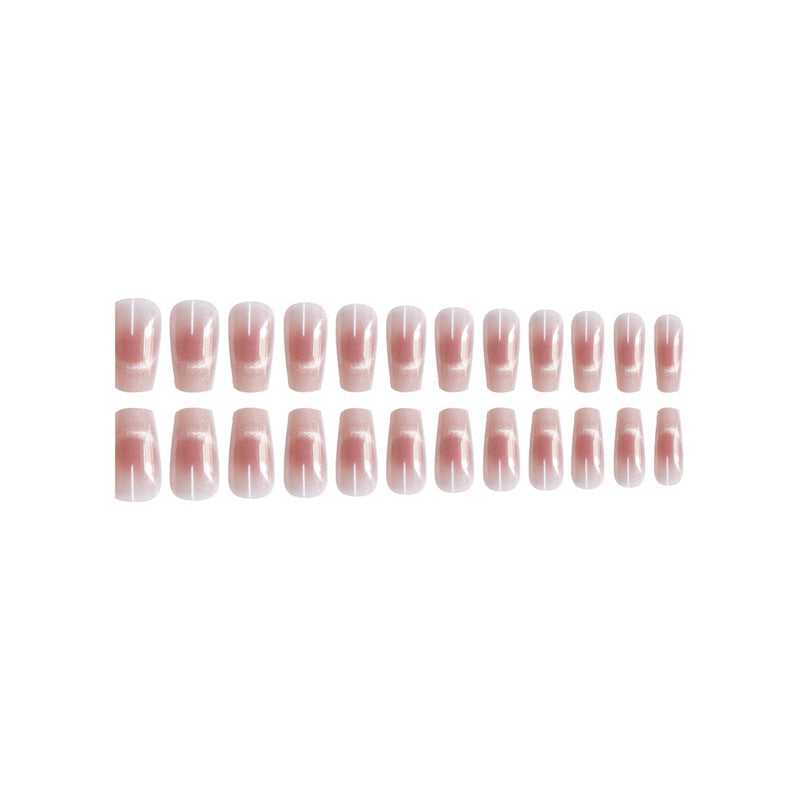 Elegant French Tip Nail Set Acalora