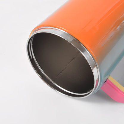 Women High-Quality Insulated Cup with Integrated Straw Kalsten