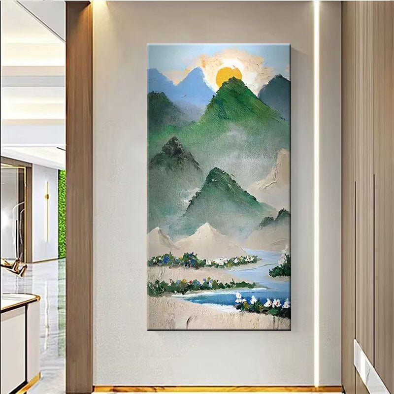 Scenic Mountain Canvas Art