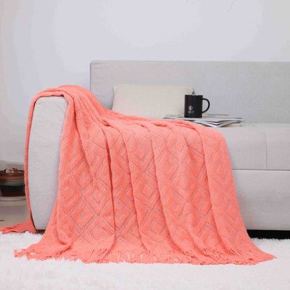 Cozy Knit Throw Blanket