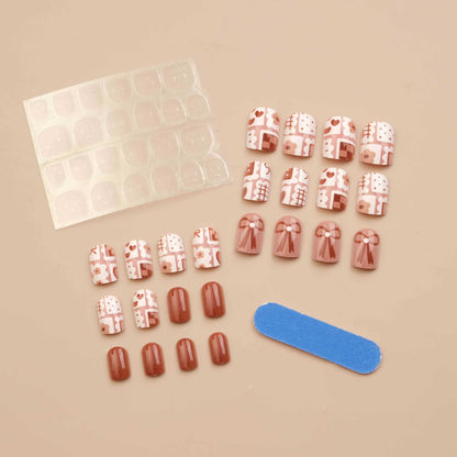 Decorative Press-On Nail Art Kit Acalora