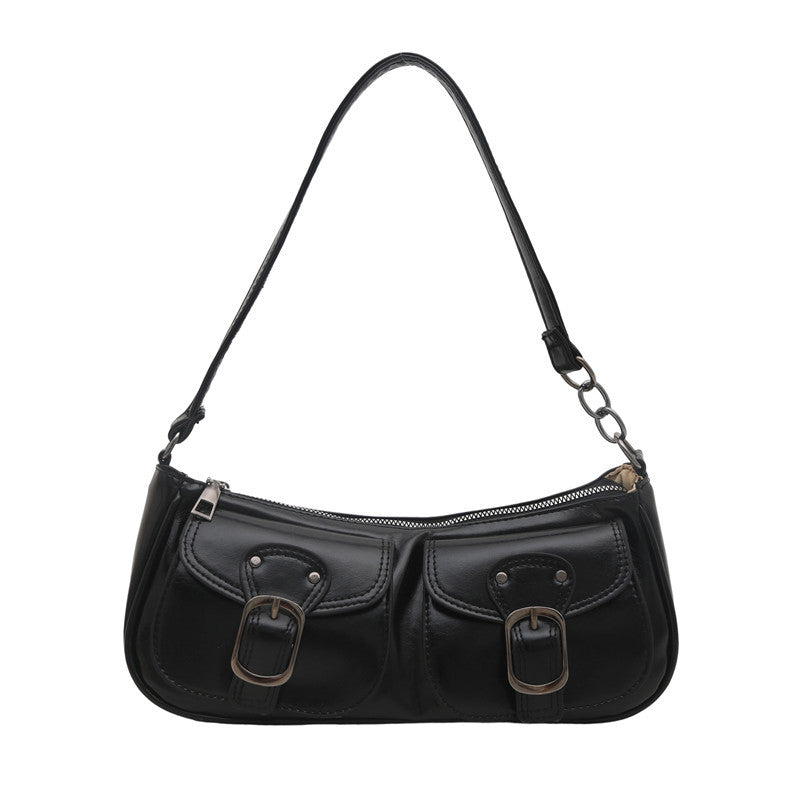 Stylish Dual Pocket Shoulder Bag Acalora