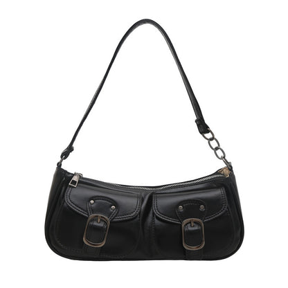 Stylish Dual Pocket Shoulder Bag Acalora