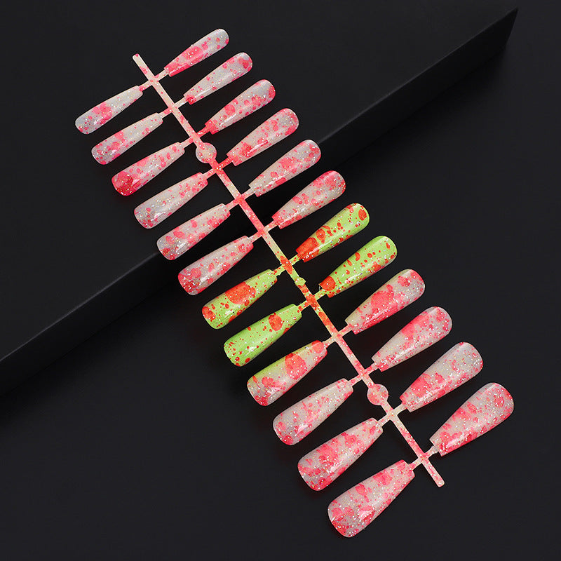Artificial nails in creative drop design Acalora