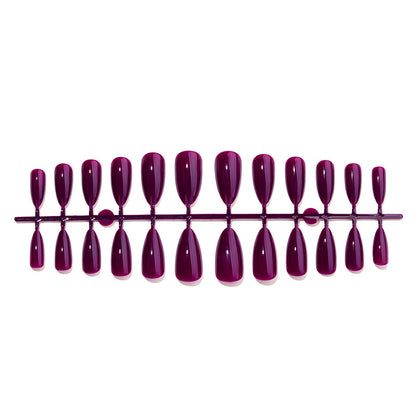 Glossy Stiletto Press-On Nail Tips Set Acalora