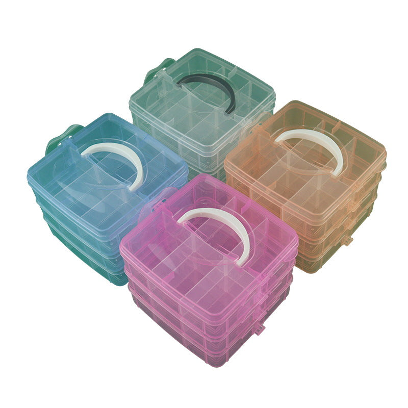 Multi-Functional Craft Storage Organizer Box Acalora