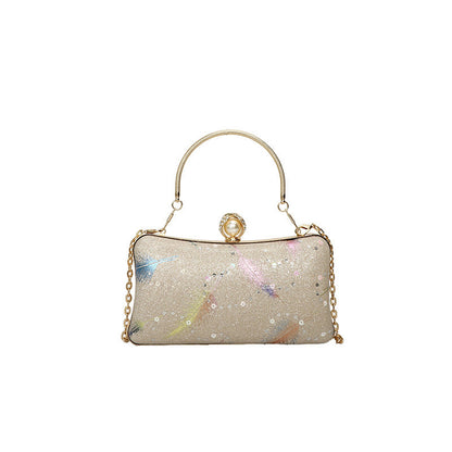 Glittery Evening Clutch Bag Acalora