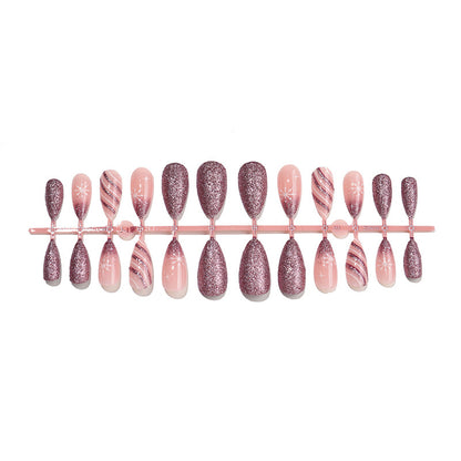 Glamorous Glittery Press-On Nail Collection Acalora