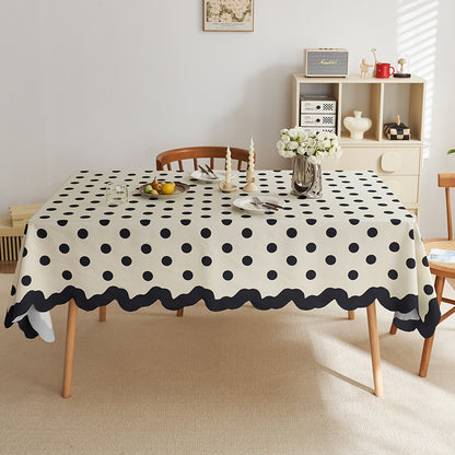 Decorative Striped Tablecloth