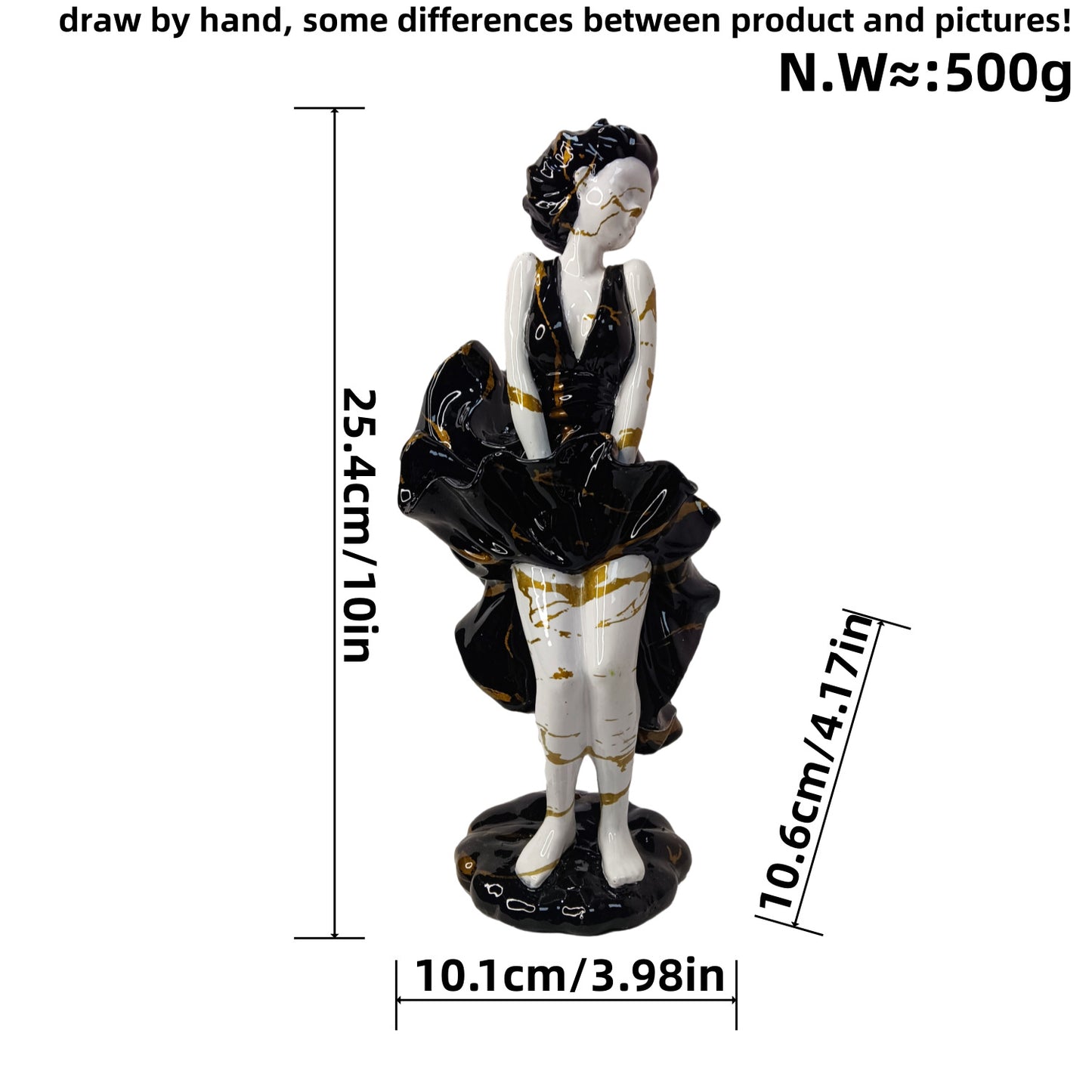 Artistic figure with beach design Acalora