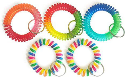 Colorful Telephone Wire Hair Tie Set Acalora