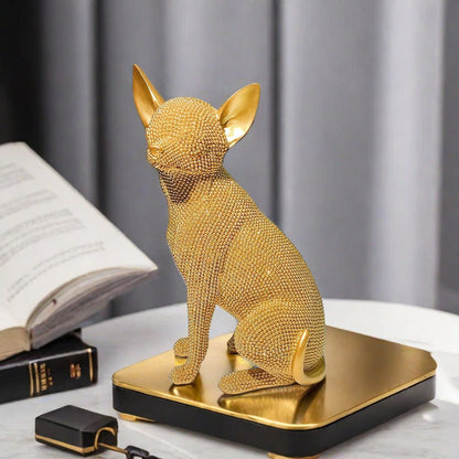 Decorative dog figure in modern design Acalora