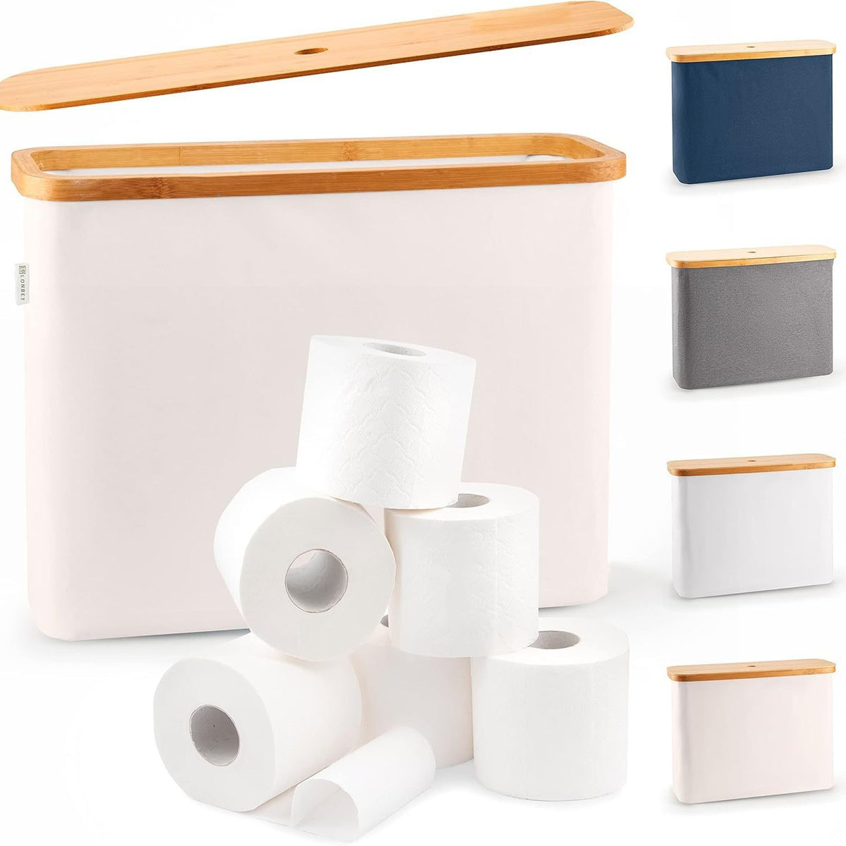 High-quality toilet paper organizer Acalora