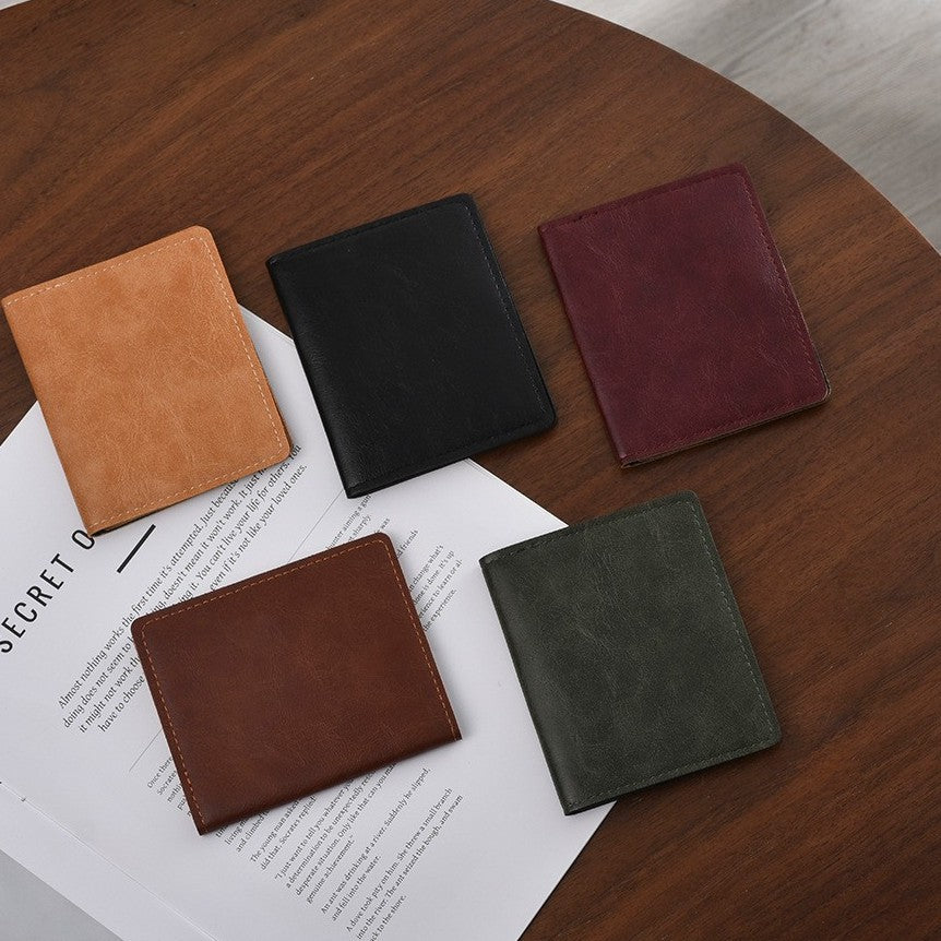 Compact Leather Card Holder Acalora
