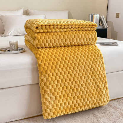 Luxurious Textured Throw Blanket