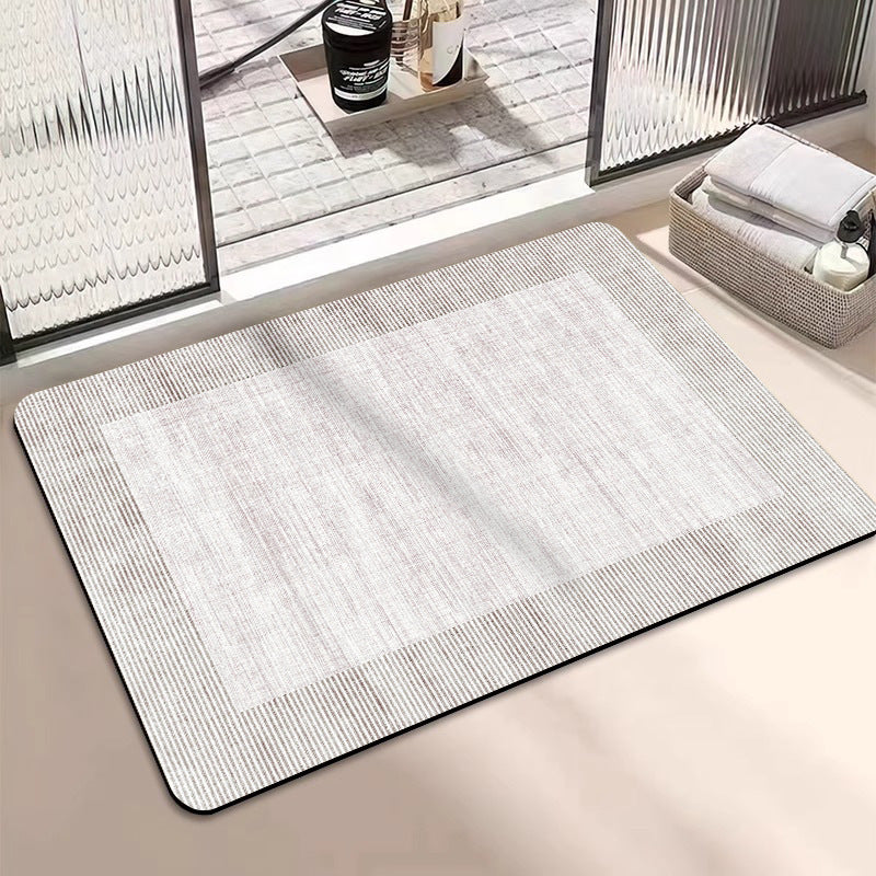 Geometric Patterned Bath Mat Acalora