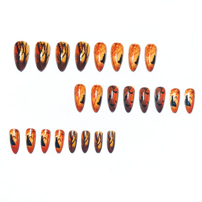 Artistic Halloween-Themed Nail Art Acalora 1788155472