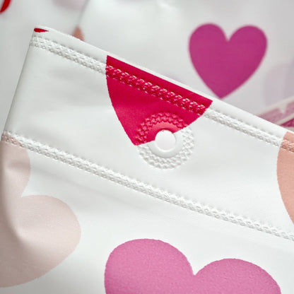 Heart Patterned Shower Curtain