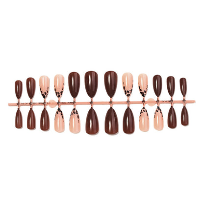Premium Glossy Press-On Nail Tips Set Acalora