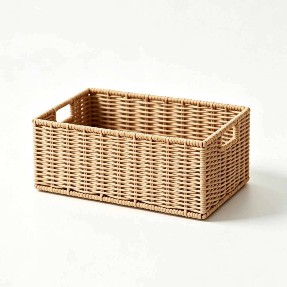 Elegant Storage Basket Made of Natural Rattan Acalora