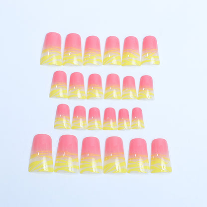 Artistic Ombre Press-On Nail Set Acalora