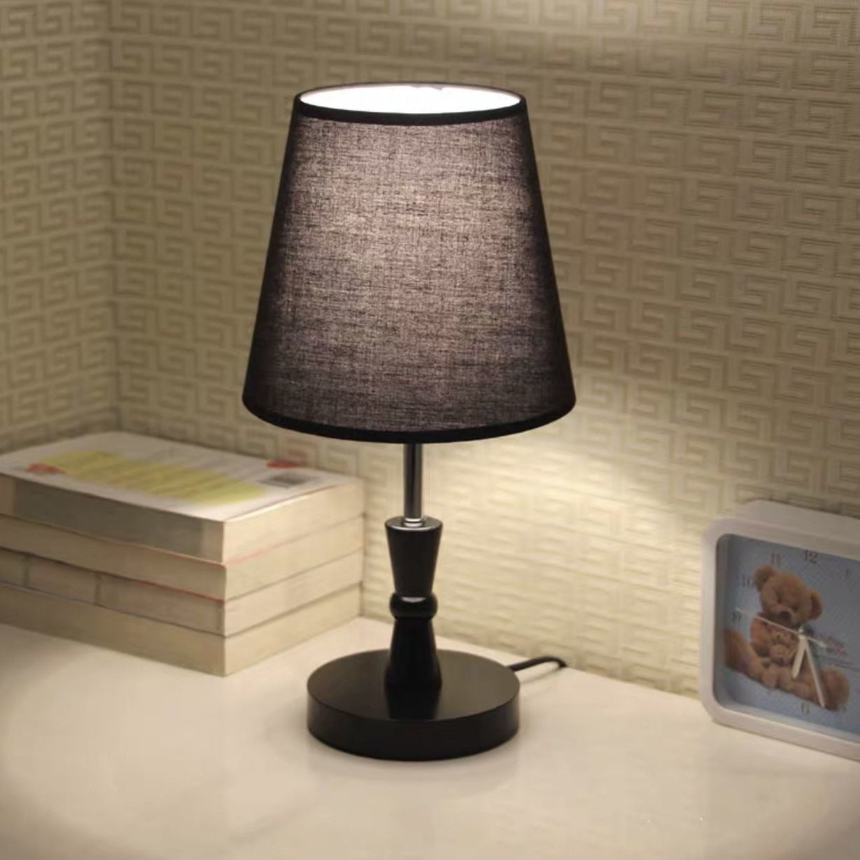 Modern Fabric Shade Table Lamp