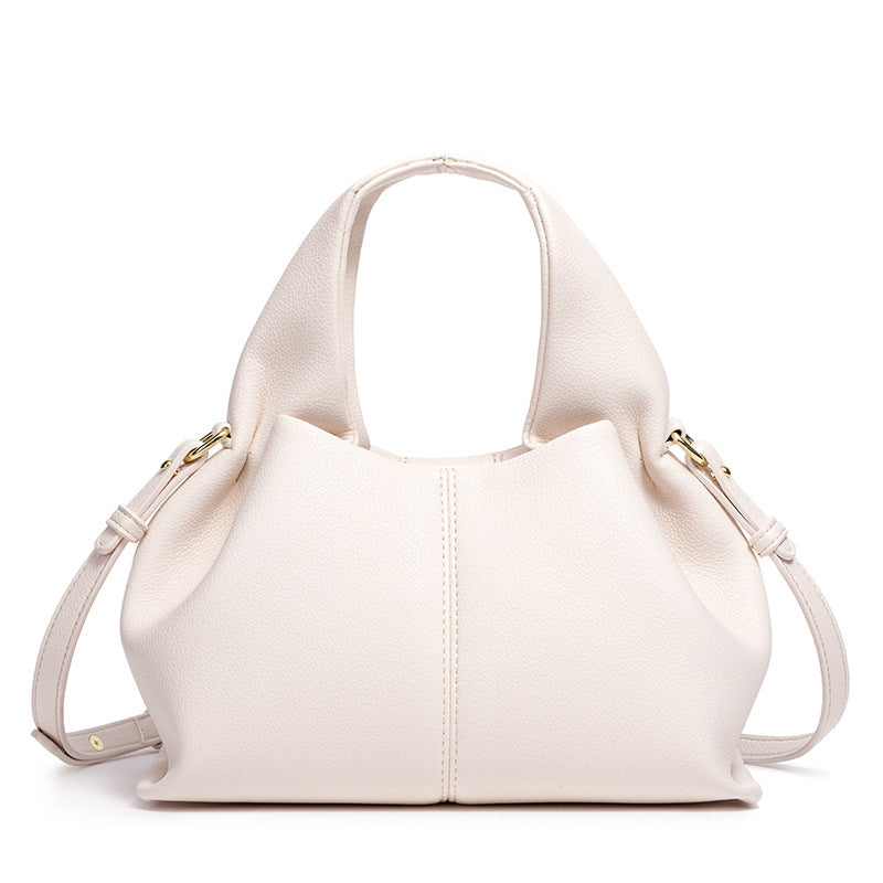 Chic Structured Leather Handbag Acalora