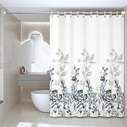 Floral Design Shower Curtain