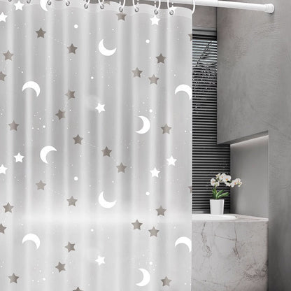 Sheer Textured Shower Curtain