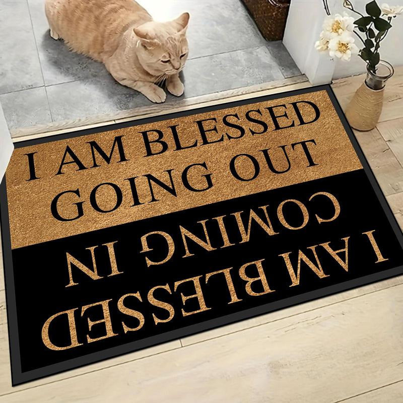 Cartoon-Themed Doormat