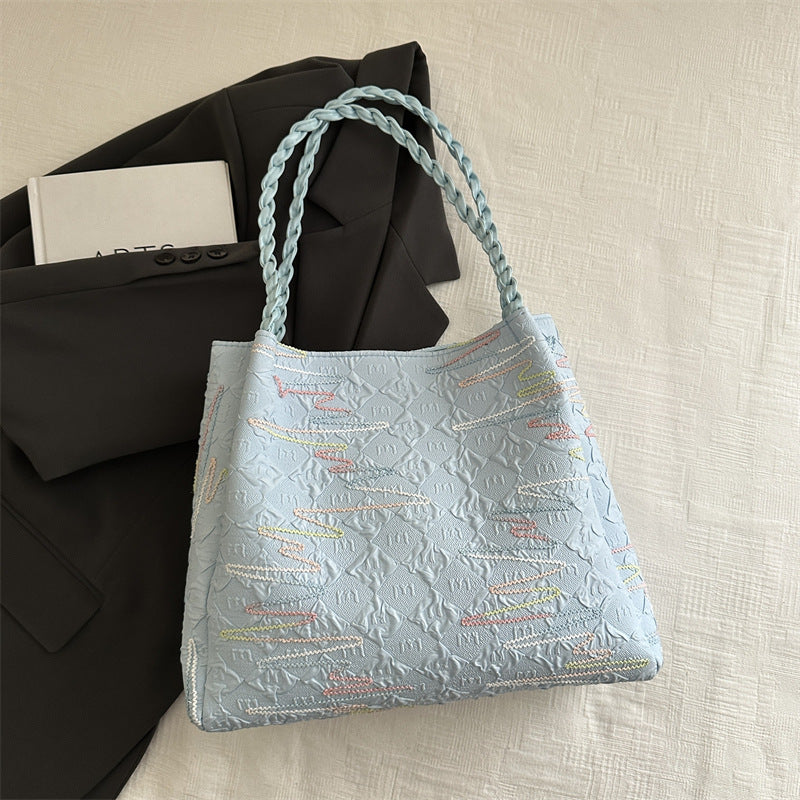 Quilted Decorative Shoulder Bag Acalora