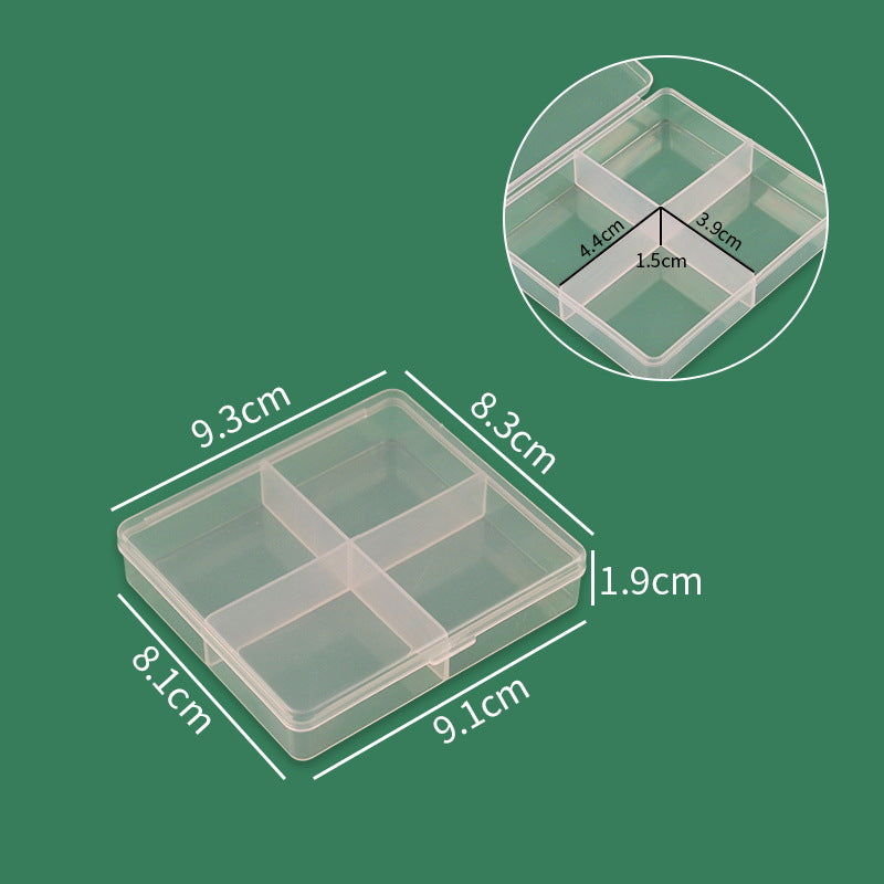 Divided Craft Storage Container Acalora