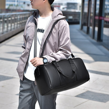 Stylish Leather Weekender Bag Acalora