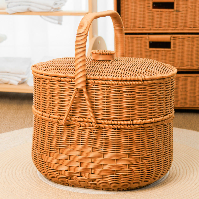Large Woven Storage Basket Acalora