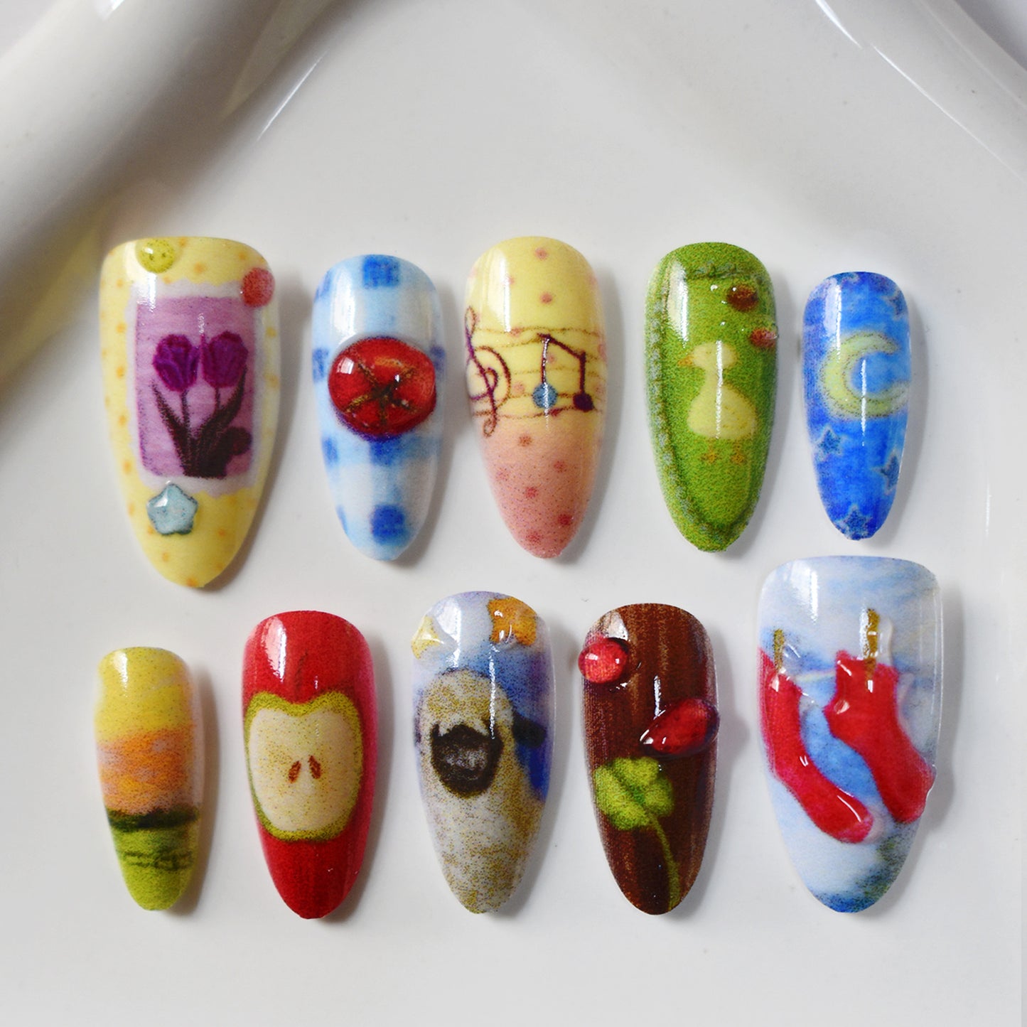 Artistic Nail Art Designs Acalora