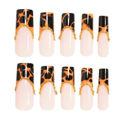 Elegant Long Acrylic Nail Extensions Acalora