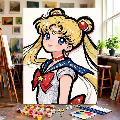 Illustrated Character Canvas Art Print